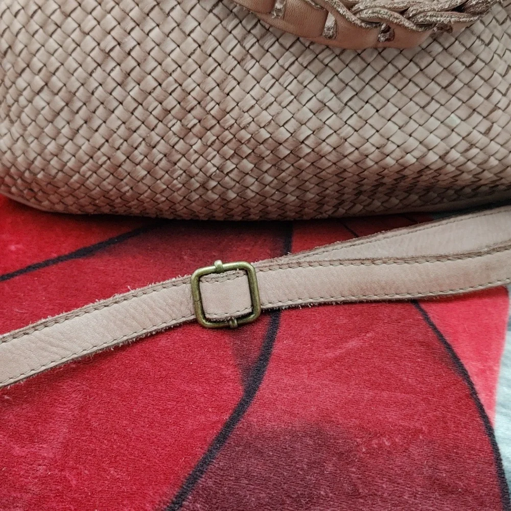 Borse In Pelle Pink Leather Bag